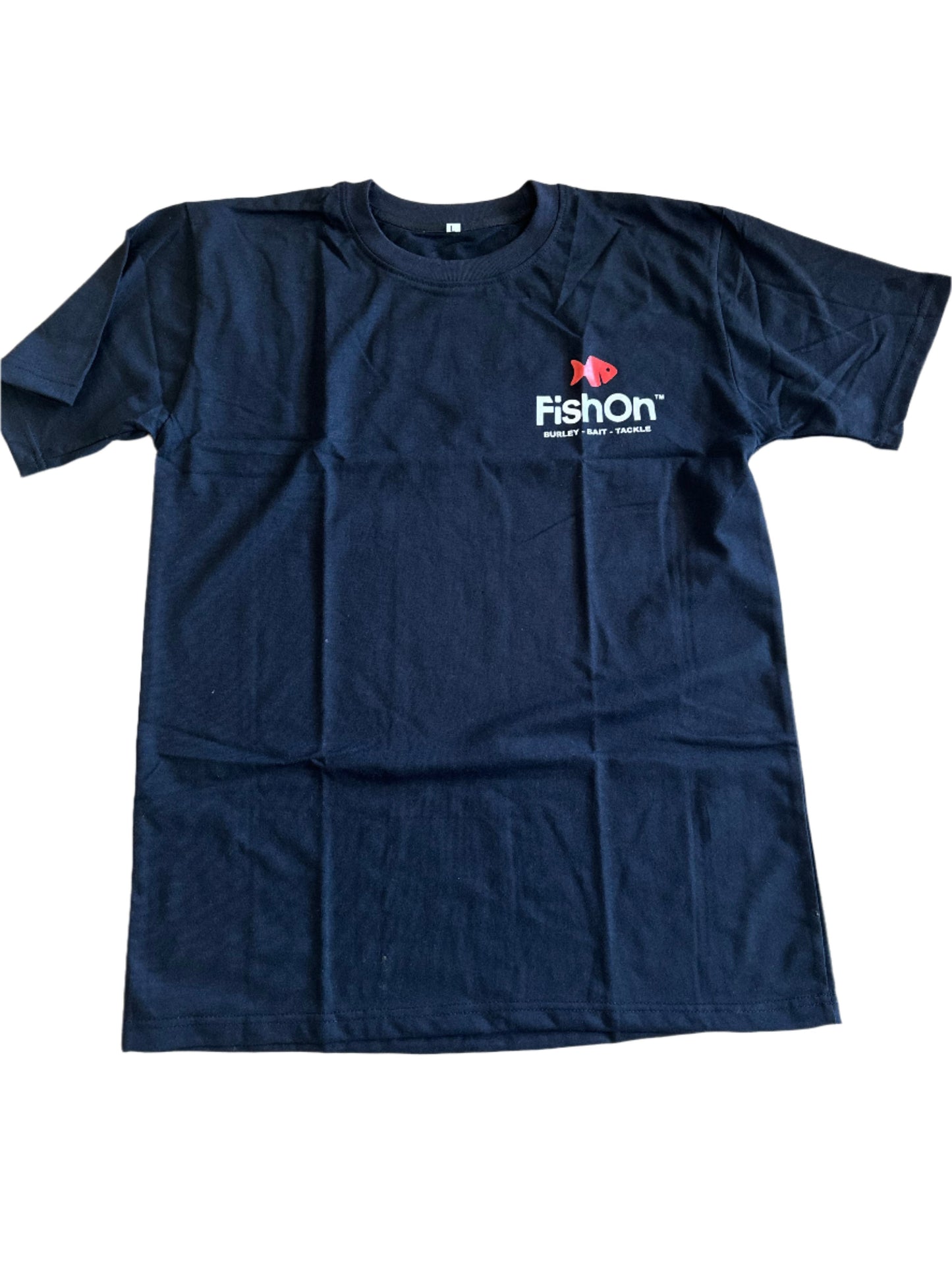 Fish-On Adult Short Sleeve Shirt - Black