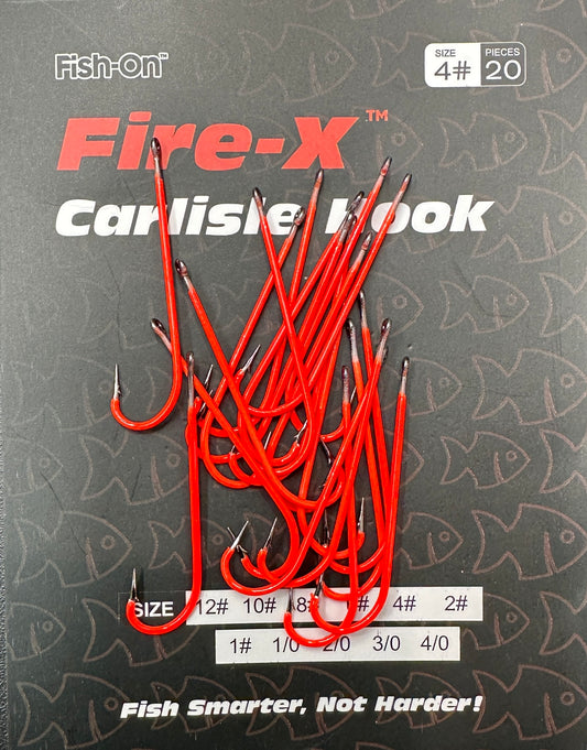 Fire X Long Shank (Carlisle) Hooks