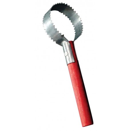 Fish-On Wooden Handled Fish Scaler