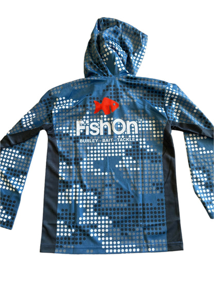 Fish-On Kids Long Sleeve Shirt - Blue