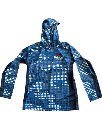 Fish-On Kids Long Sleeve Shirt - Blue