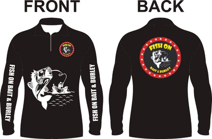 Fish-On Kids Long Sleeve Shirt - Black