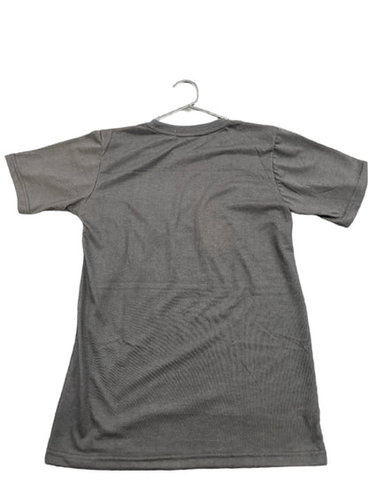 Fish-On Adult Embossed Short Sleeve Shirt - Black