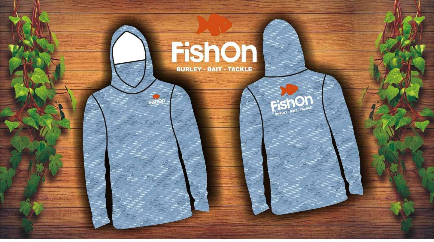 Fish-On Kids Long Sleeve Shirt - Blue