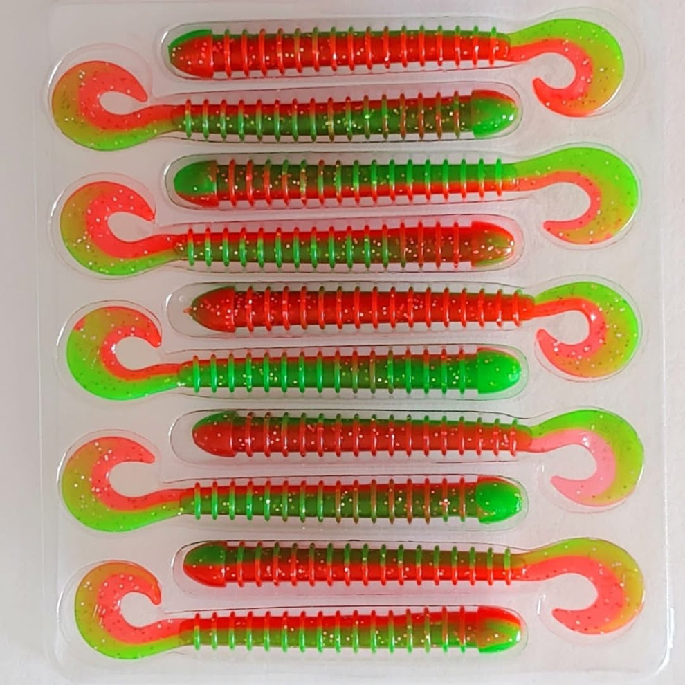 Jiggle Fishing Curl Worm (2.5