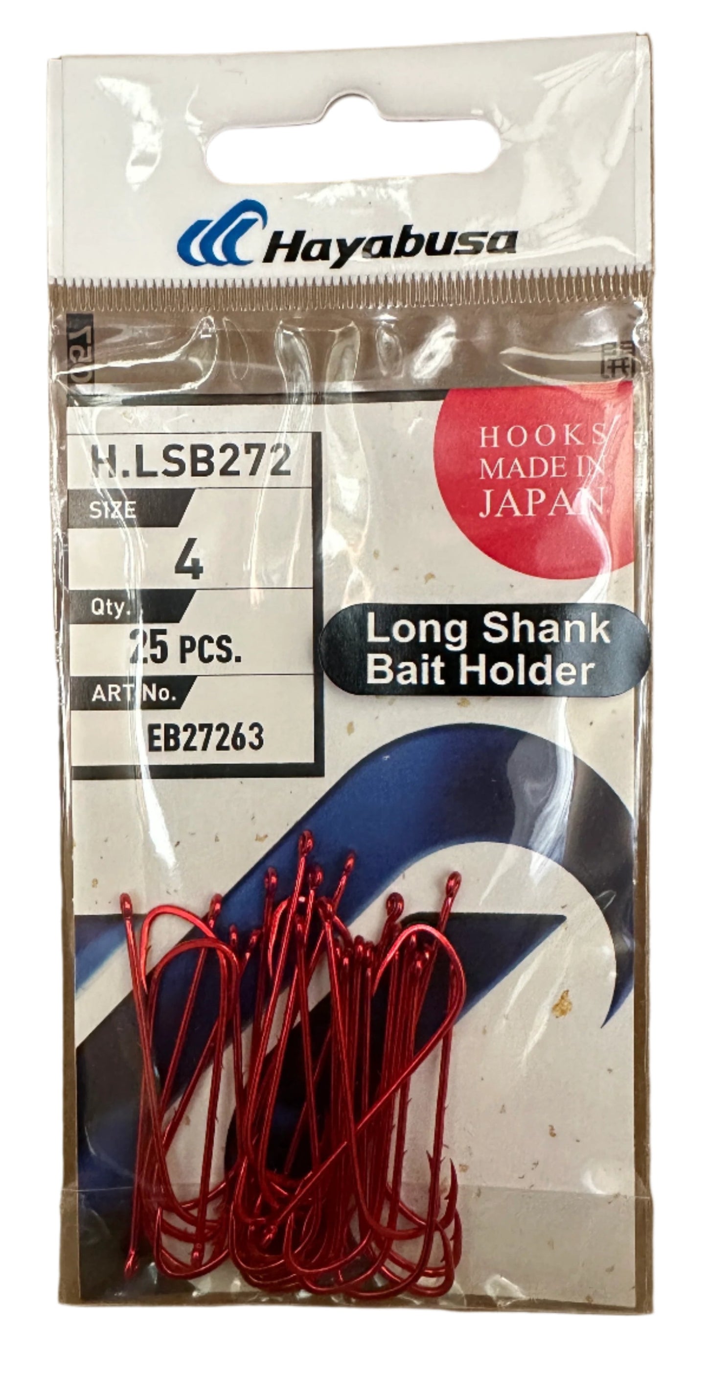 Hayabusa Hook Long Shank Bait Holder H.LSB272
