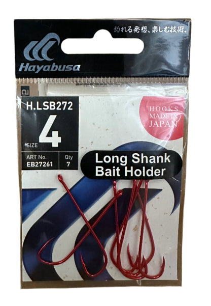 Hayabusa Hook Long Shank Bait Holder H.LSB272