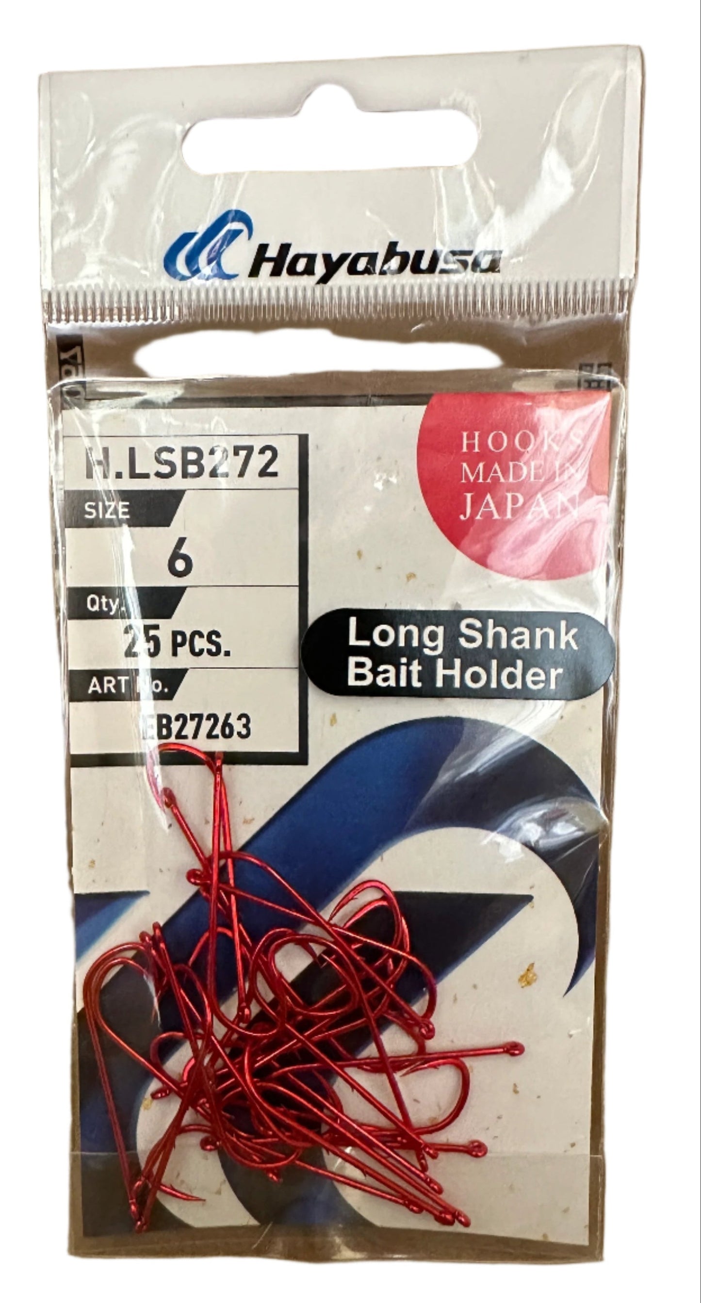 Hayabusa Hook Long Shank Bait Holder H.LSB272